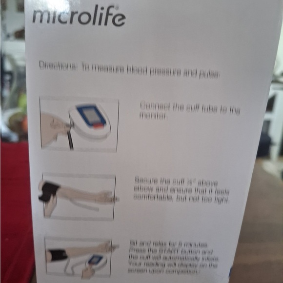 Automatic Blood Pressure Monitor - White - Picture 3 of 5